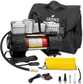 12v Car Air Compressor Double Cylinder Tire Inflator 150PSI Pack of 2 X685