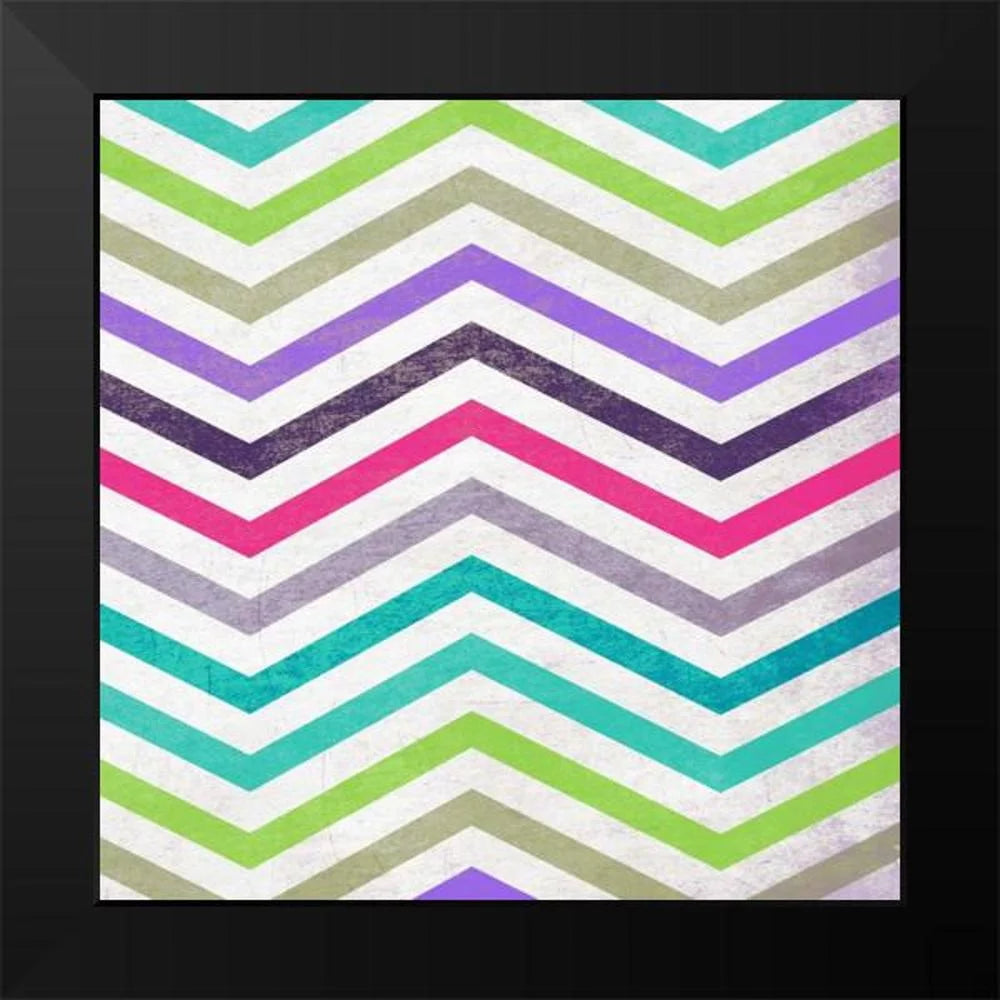 Black Modern Framed Art Print X96522