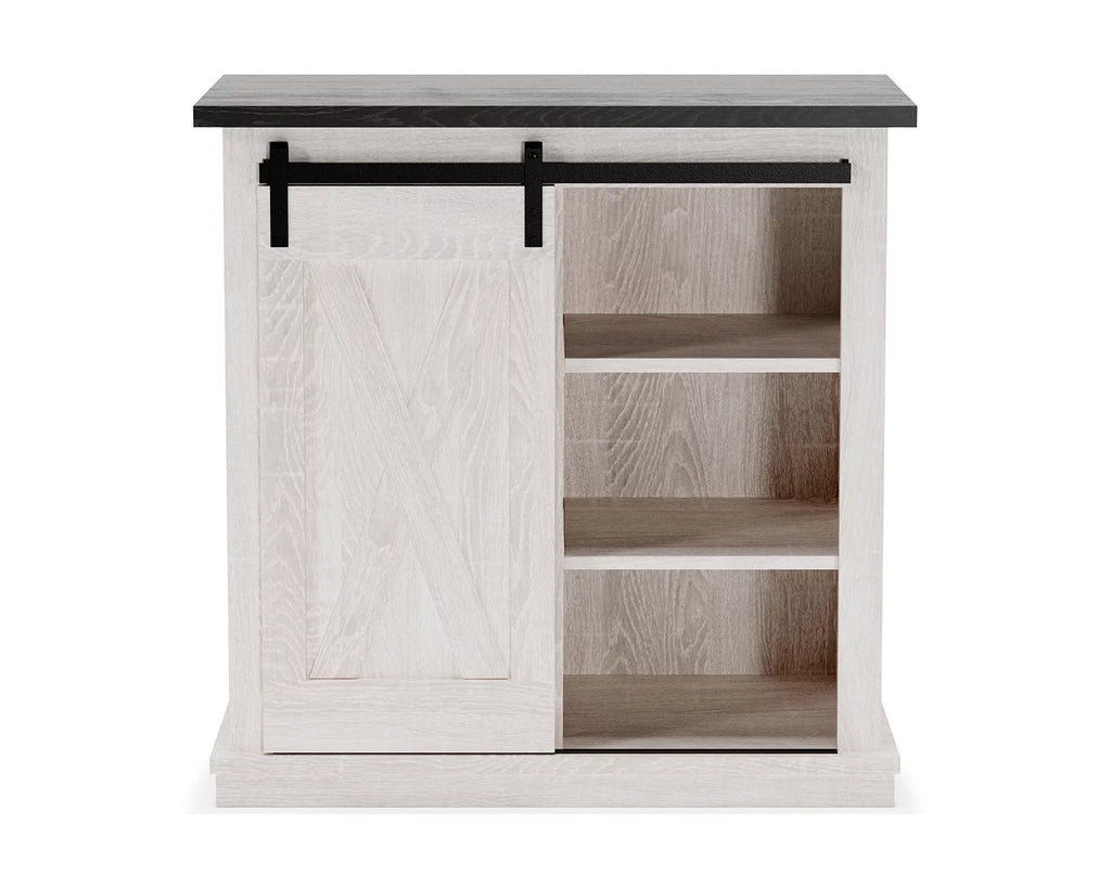 Antique White Accent Cabinet F230517