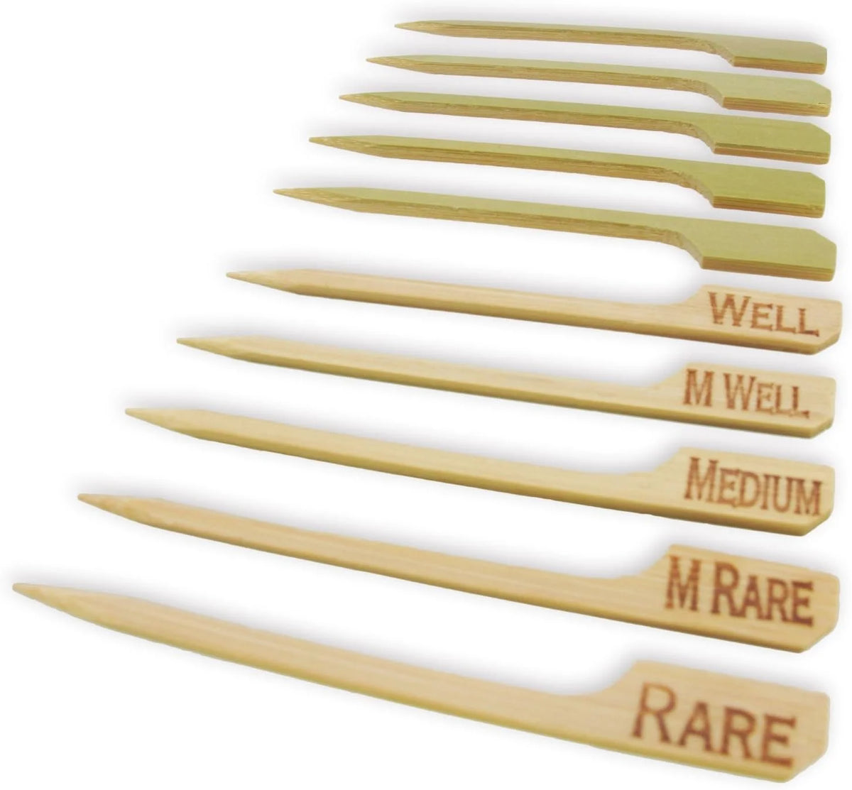 Natural Bamboo Skewers Sticks, 1,000 Pieces C152010