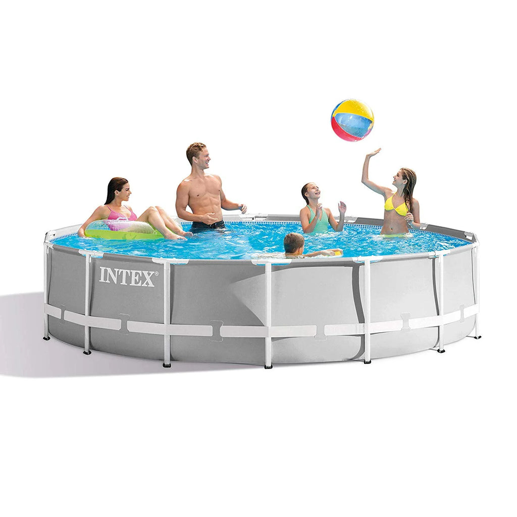 14 Foot x 42 Inch Above Ground Swimming Pool Set with Filter C824