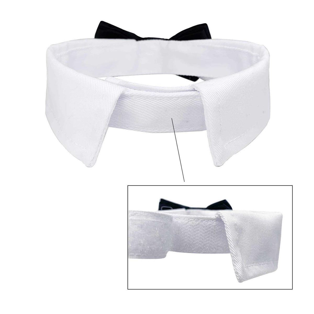 Dog Tuxedo Collar Bow Tie X8443