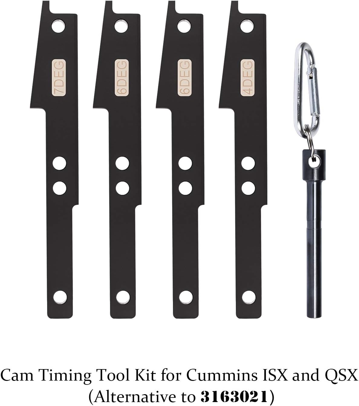 Cam Timing Tool Kit and Engine Brake Adjustment Tool 7MM 15 PCS M9086