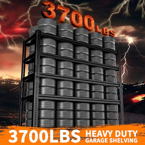 5 Tier Heavy Duty Adjustable Metal Garage Shelving K9898
