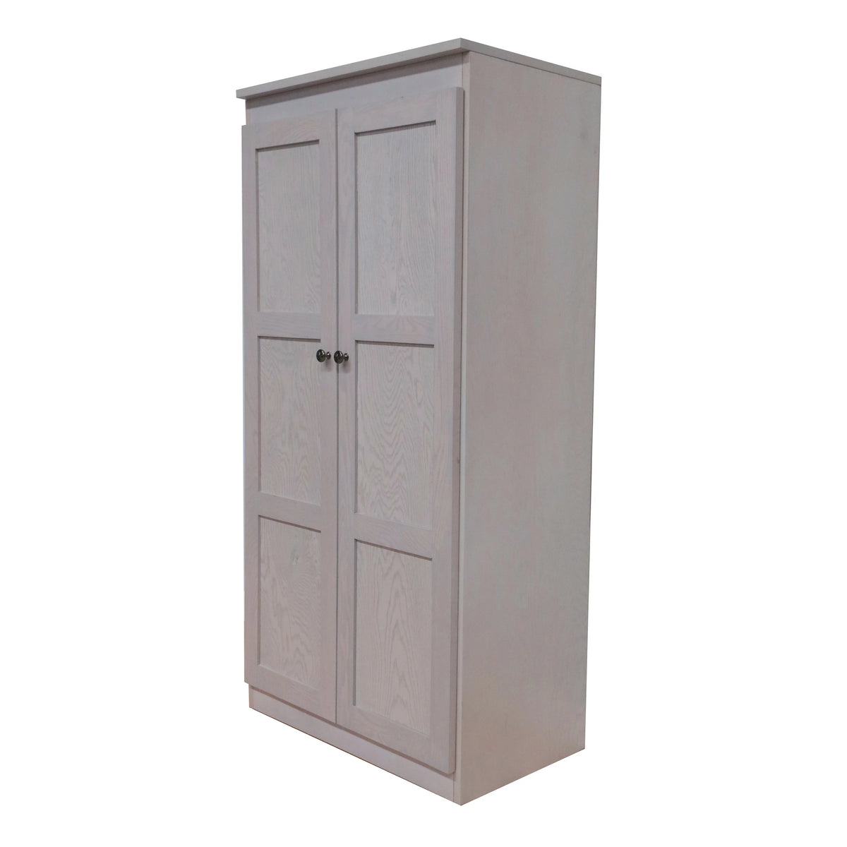 Multi-use Storage Cabinet 4 Shelves Cherry Finish Z448