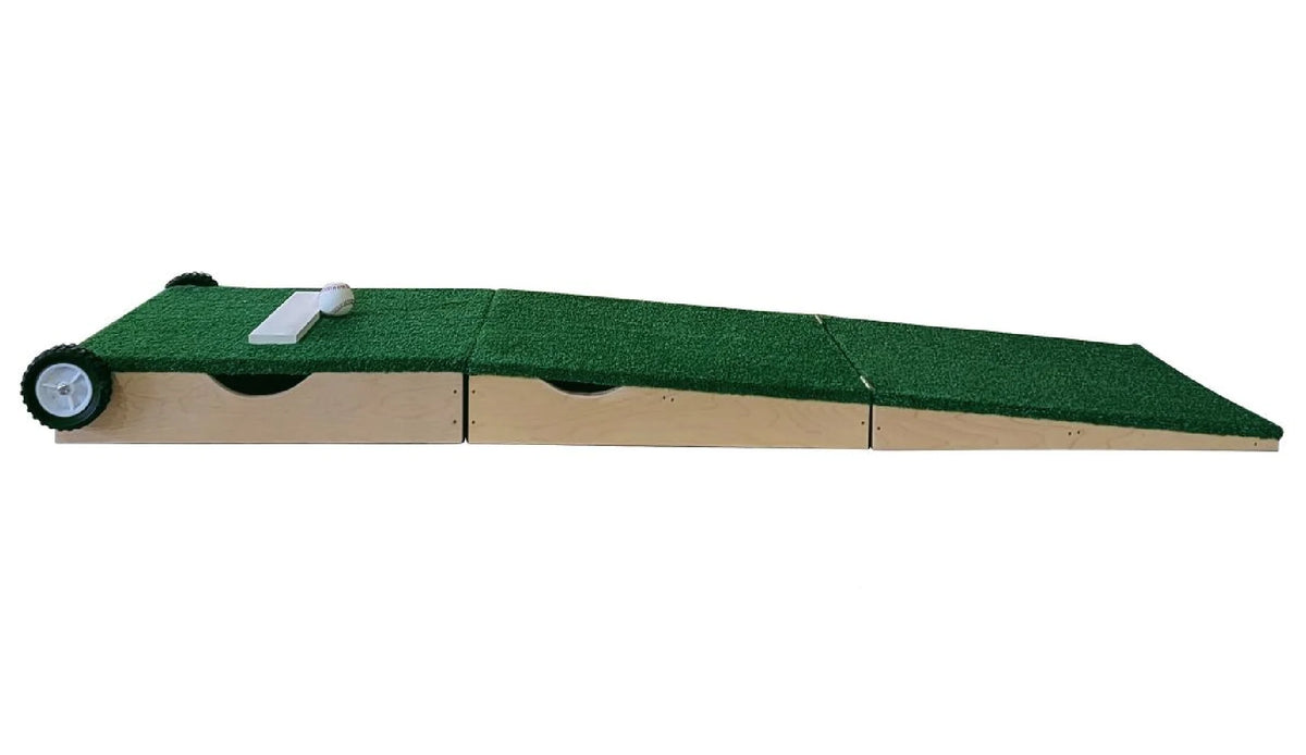 8 Inch Portable Youth Baseball Pitching Mound with Wheel Kit J843927