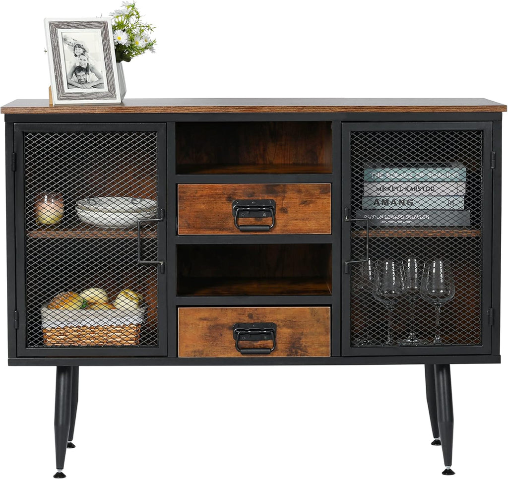 45 Kitchen Sideboard Buffet Cabinet with Double Door Storage S26895