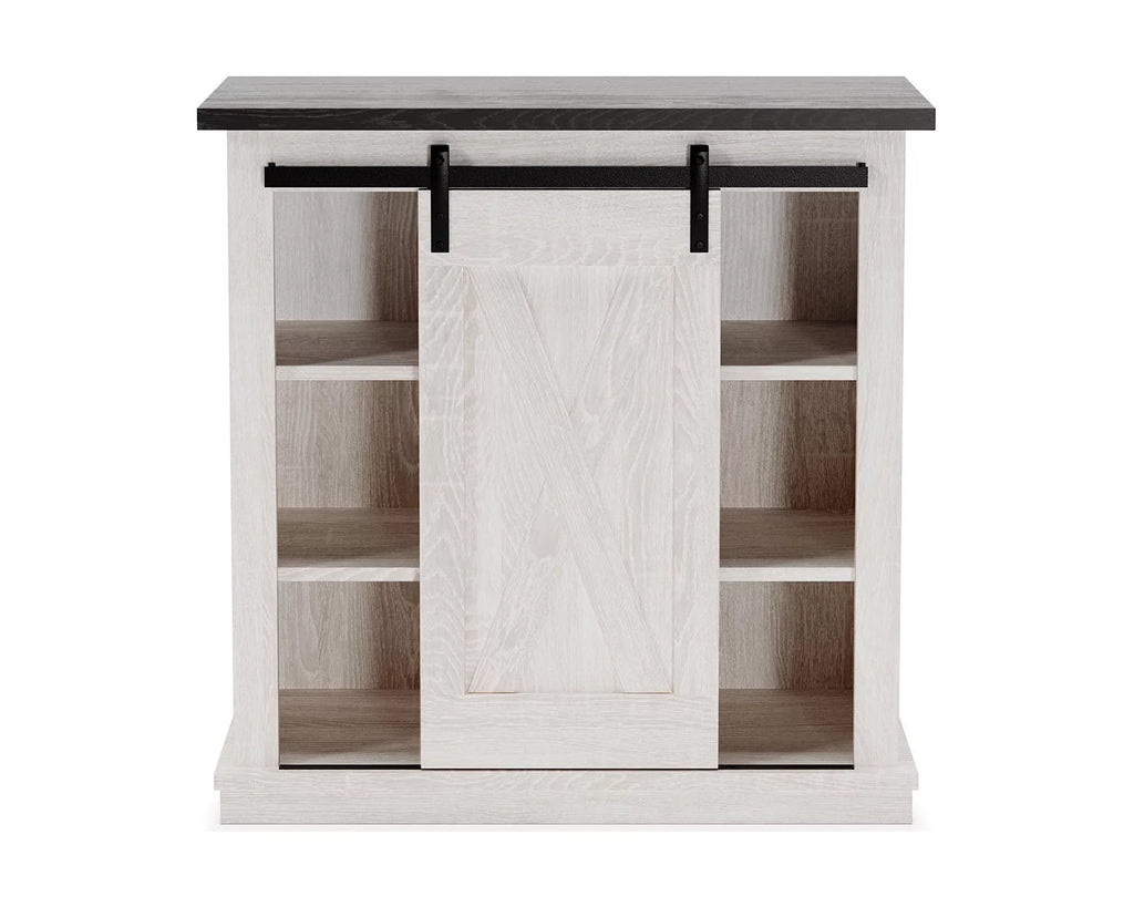 Antique White Accent Cabinet F230517