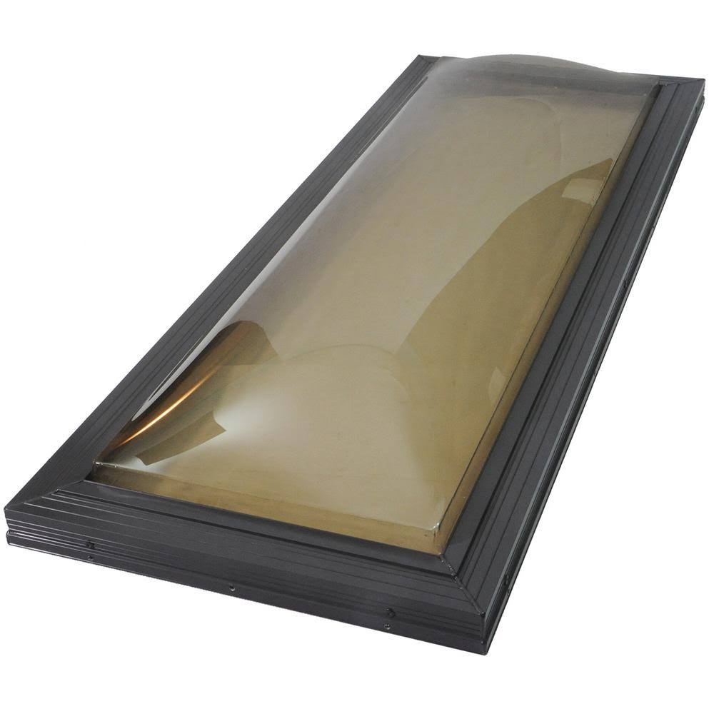 22-1/2 in. x 46-1/2 in. Impact Fixed Curb Mount Polycarbonate Skylight B3038