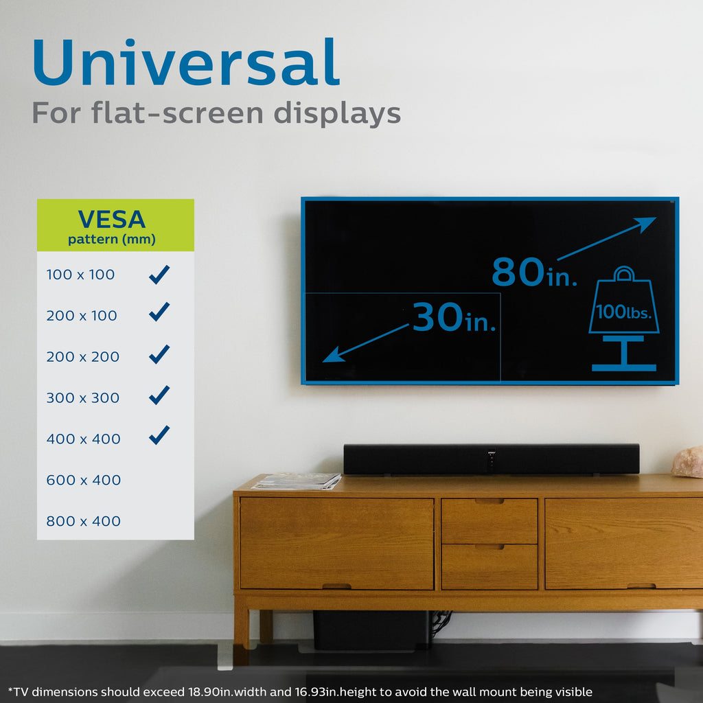 Tilt TV Wall Mount for up to 80" G336