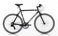White 53 cm Aluminum 700C Road Bike F70436