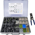 Sealed Weatherproof Automotive Electrical Connectors 20-12 Gauge 1500 Piece Kit M2063