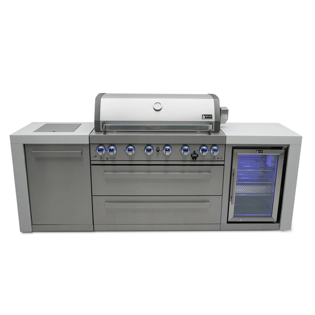 Island Grill with Fridge Cabinet Y3623