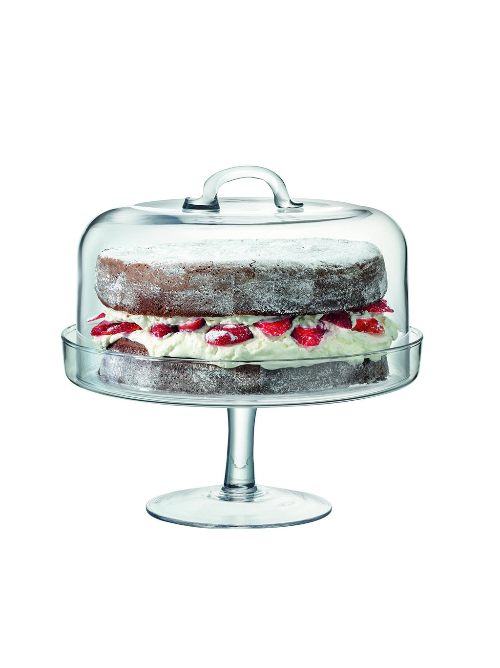 Clear Cakestand & Dome H661394
