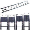 20.3ft Aluminum Telescoping Ladder with 2 Detachable Hooks L581