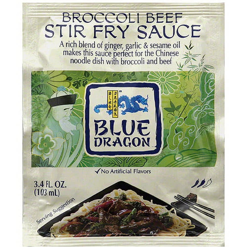 Broccoli Beef Stir Fry Sauce, 3.4 fl oz, Pack of 12 S507406