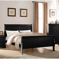 Black Eastern King Bed K4424