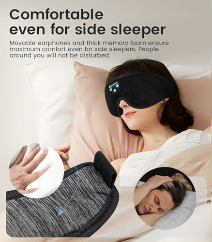 Bluetooth Sleep Mask with Headphones K28846