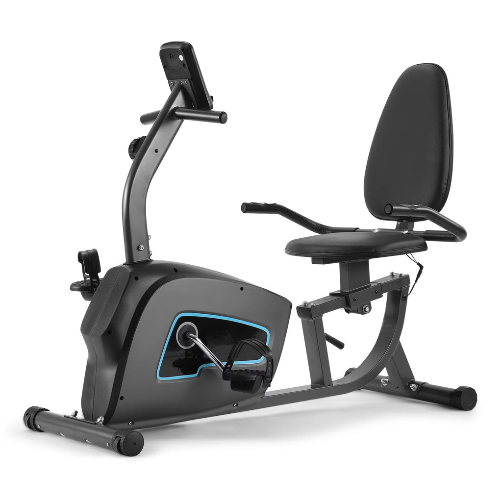 Indoor Recumbent Exercise Bike with Adjustable Seat Q2775