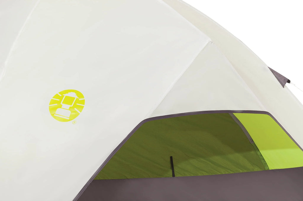 6-Person Dome Camping Tent with Screen Room, Green F352558