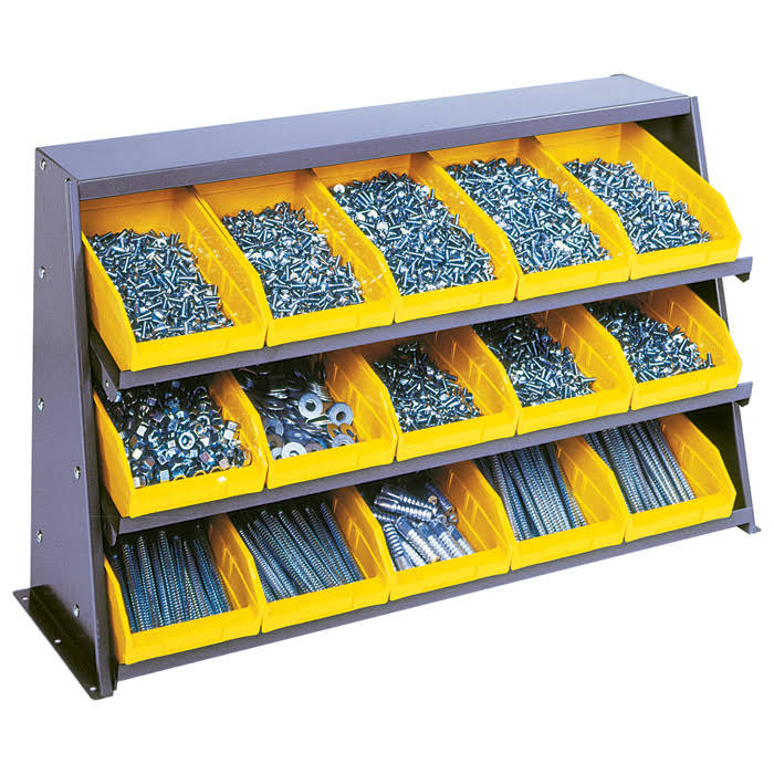 Bench Rack with 15 Bins U496