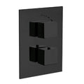Black Thermostatic Trim with Volume Control S141
