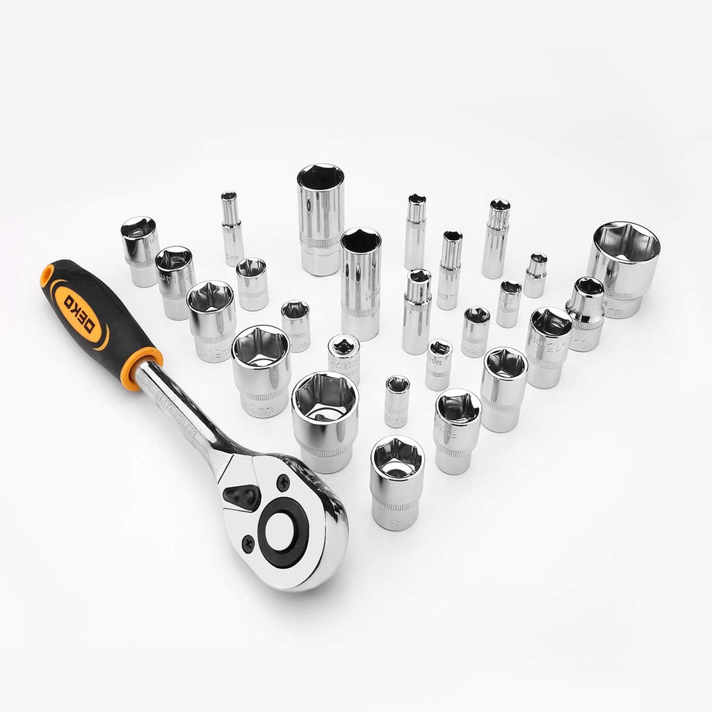 258 Piece Rolling Tool Box Socket Wrench Hand Tool Set X53750