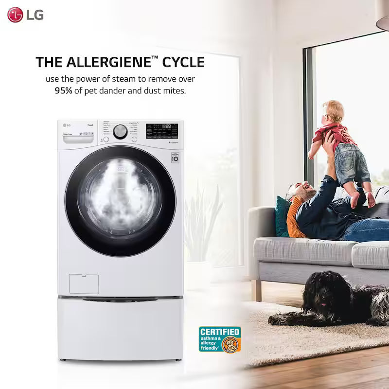 4.5 Cu. Ft. Stackable Front Load Washer with Steam S992