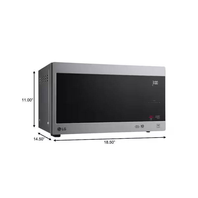 1000-Watt Stainless Steel Countertop Microwave Z831535