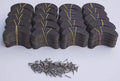 Brown Shoe Repair Heel Savers Plastic Toe Plates Taps T7066