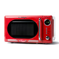 0.7 Cubic Foot 700-Watt Retro Red Countertop Microwave Oven C489