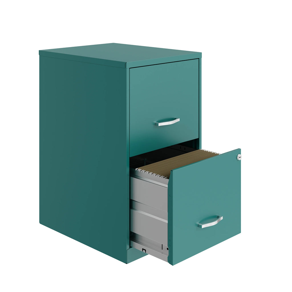 18" 2 Drawer Metal File Cabinet G179