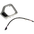 Silver Shifter Bezel With Harness Kit Y247502