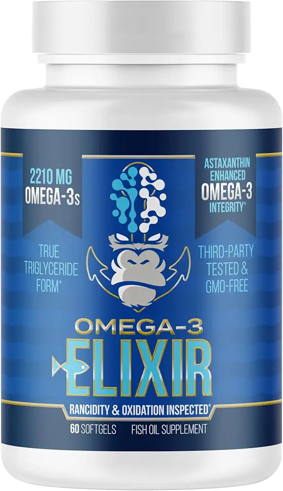 Omega-3 Fish Oil Softgels 60 Softgels U531