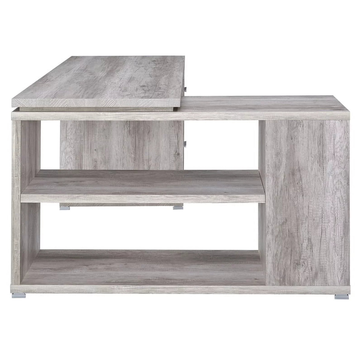 2 Piece L-Shaped Desk and Adjustable Office Chair I294681