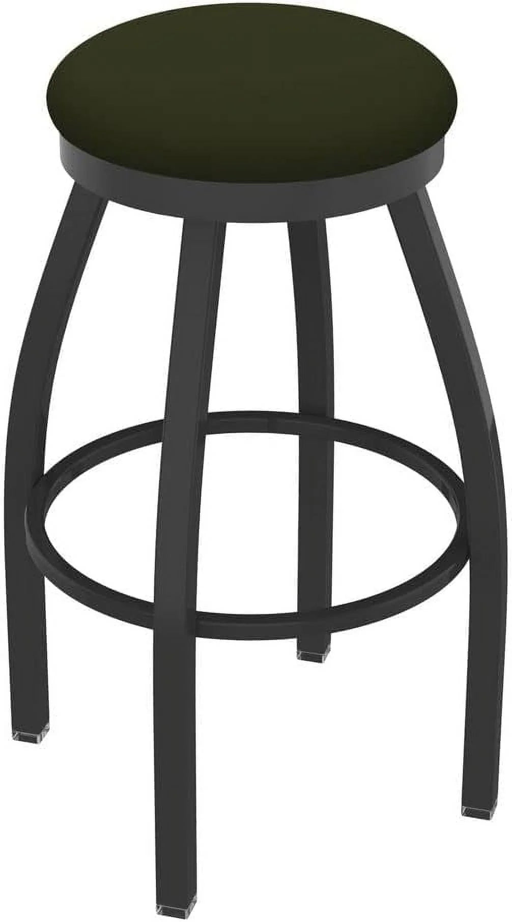 36" Swivel Extra Tall Pewter Finish Canter Pine Seat S9780