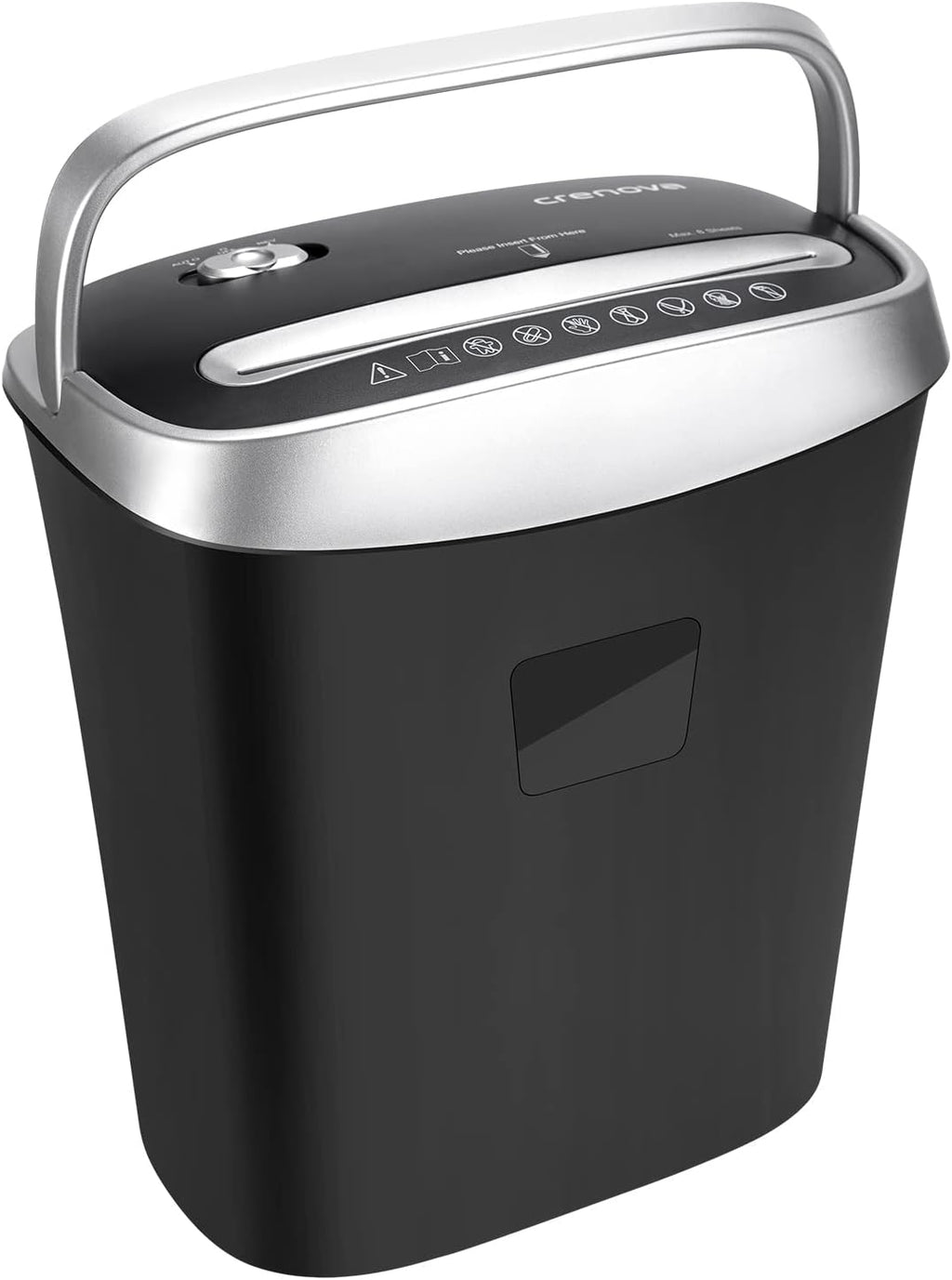 8-Sheet Cross-Cut Paper and Credit Card Shredder, 3.96 Gallon T127