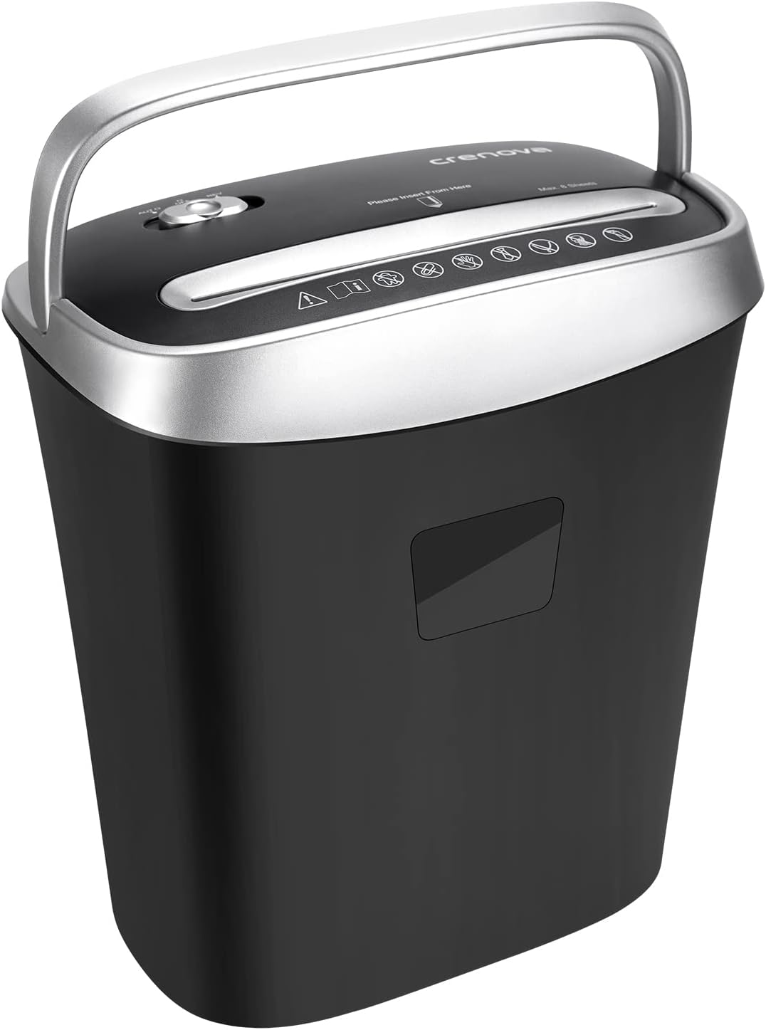 8-Sheet Cross-Cut Paper and Credit Card Shredder, 3.96 Gallon T127