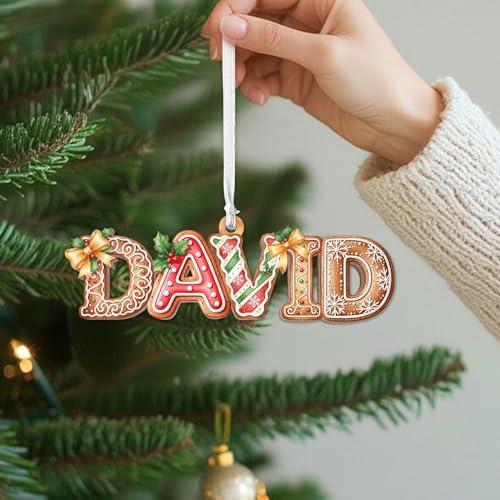 Wooden Christmas Ornament D406