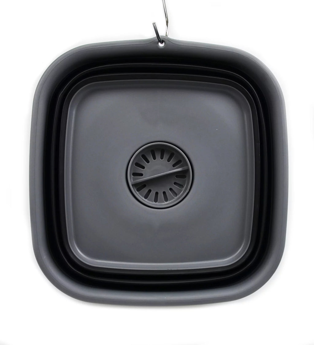 9.3L Collapsible Dishpan with Draining Plug A10581