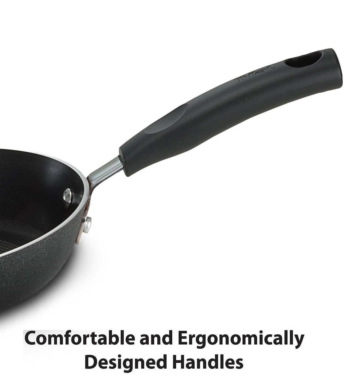 Nonstick 12-Piece Black Cookware Set F42347