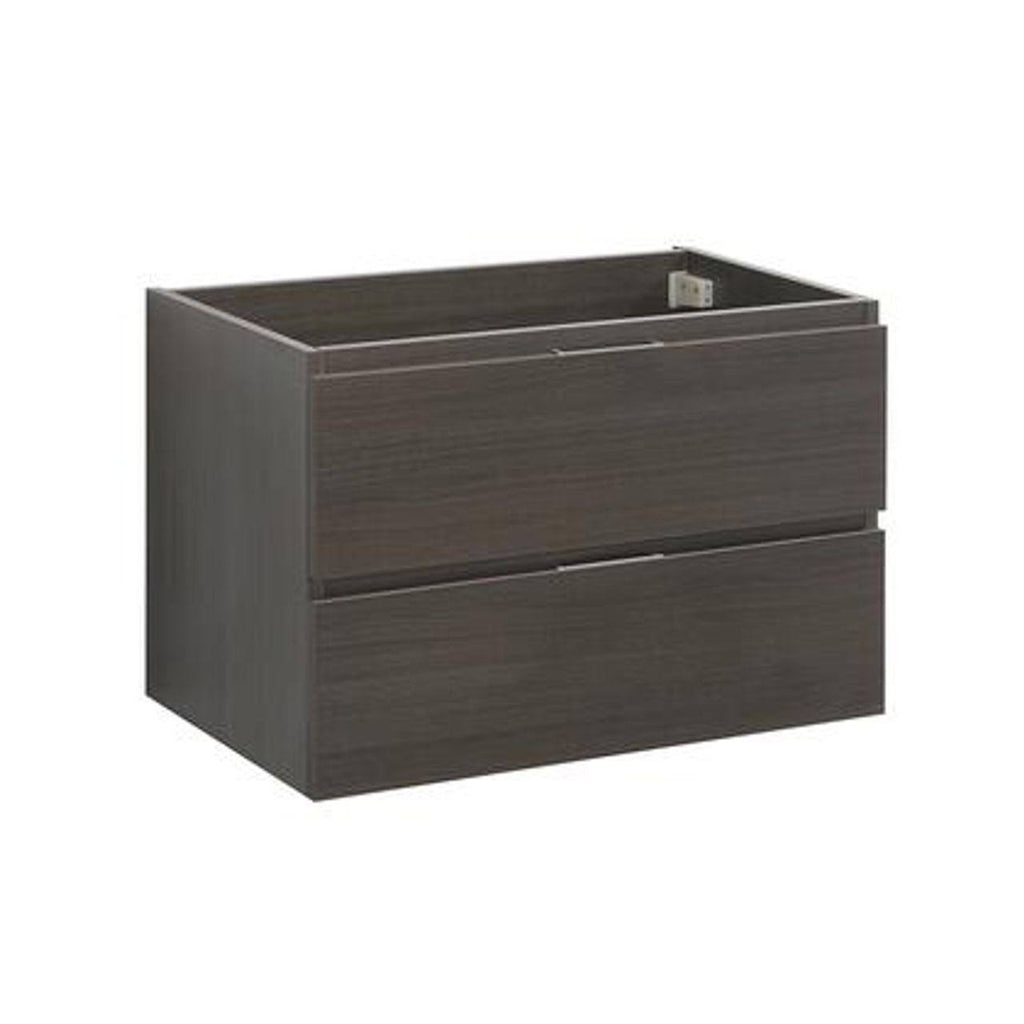 30x22 Gray Oak Wall Hung Bathroom Cabinet J972188