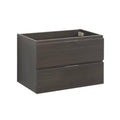 30x22 Gray Oak Wall Hung Bathroom Cabinet J972188