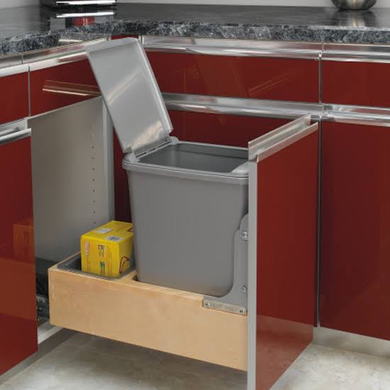 12.5 Gallon Pull-Out Bottom Mount Waste Container S35978