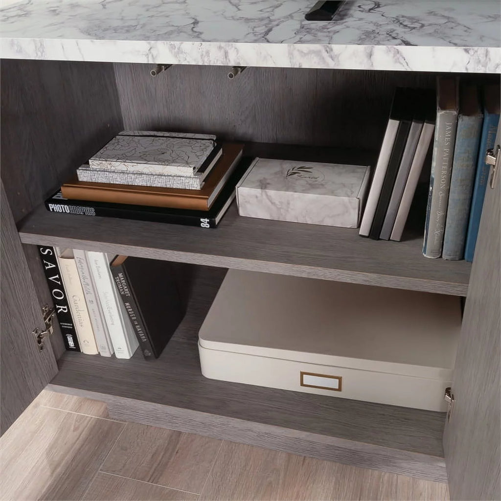Modern Engineered Wood Credenza U12998
