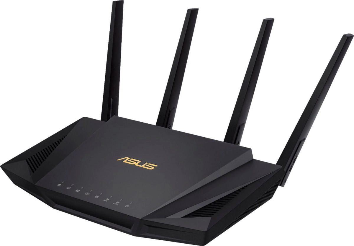 AX3000 Dual-Band WiFi 6 Wireless Router - Black X9566