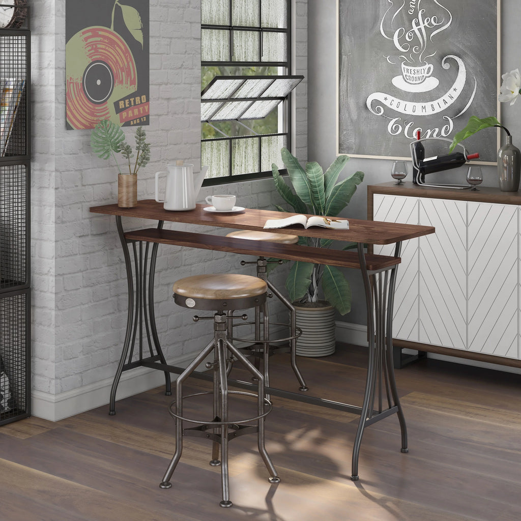 Wood 1-Shelf Console Table H1035