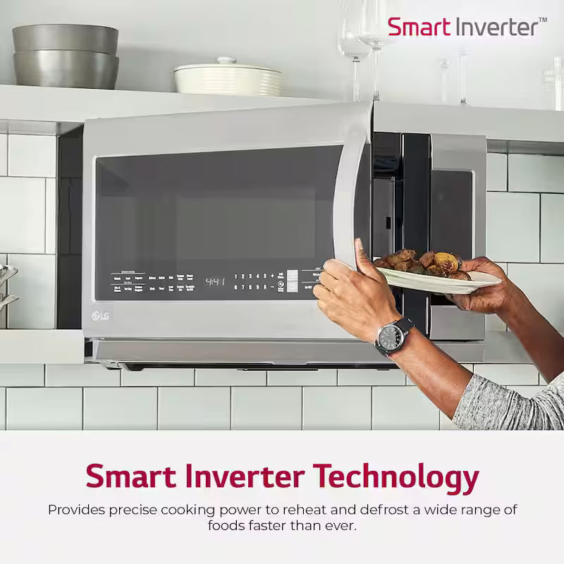 1000-Watt Stainless Steel Countertop Microwave Z831535