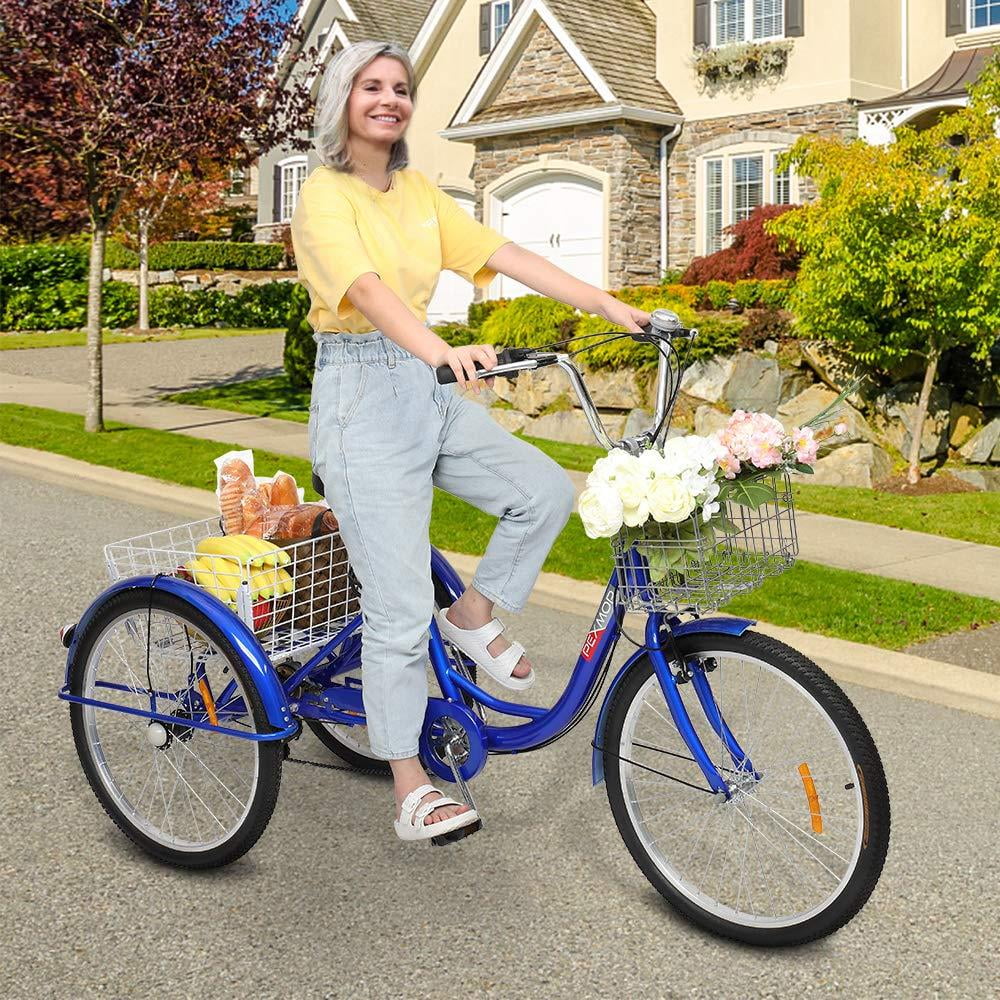 Blue 26-Inch Wheel Adult Tricycle S176911