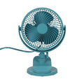 6-inch Clip-on Desktop Fan with 2 Speeds, Black D1358